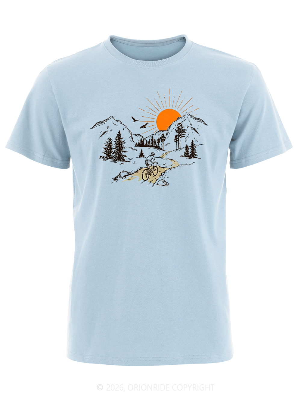 Orionride Mountain and Wilderness Trip Short Sleeves Bike T-Shirt