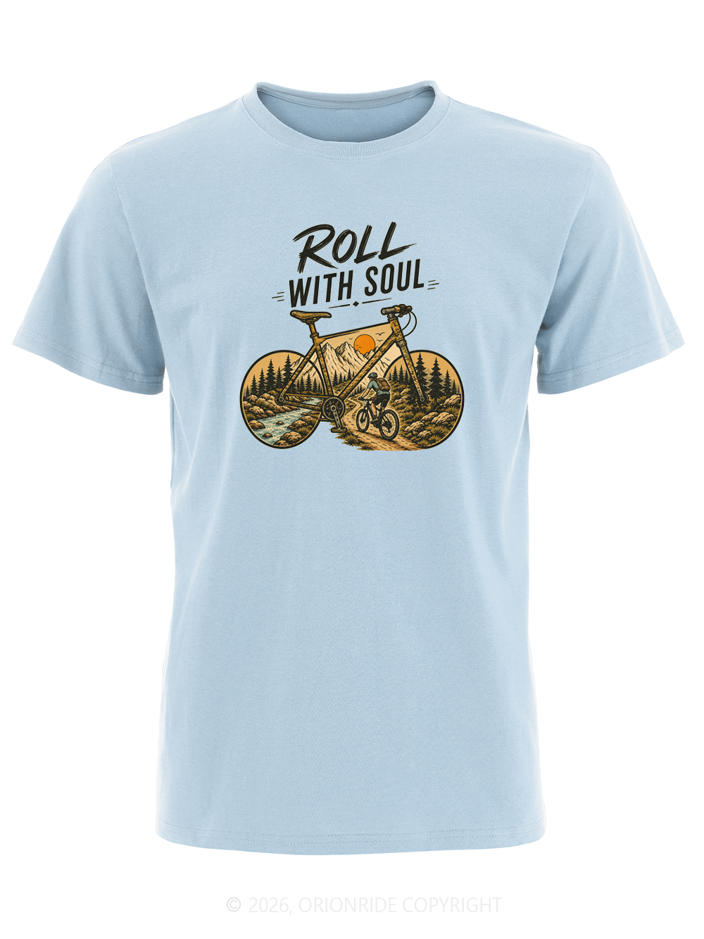 Orionride Soul Wheel Short Sleeves Bike T-Shirt