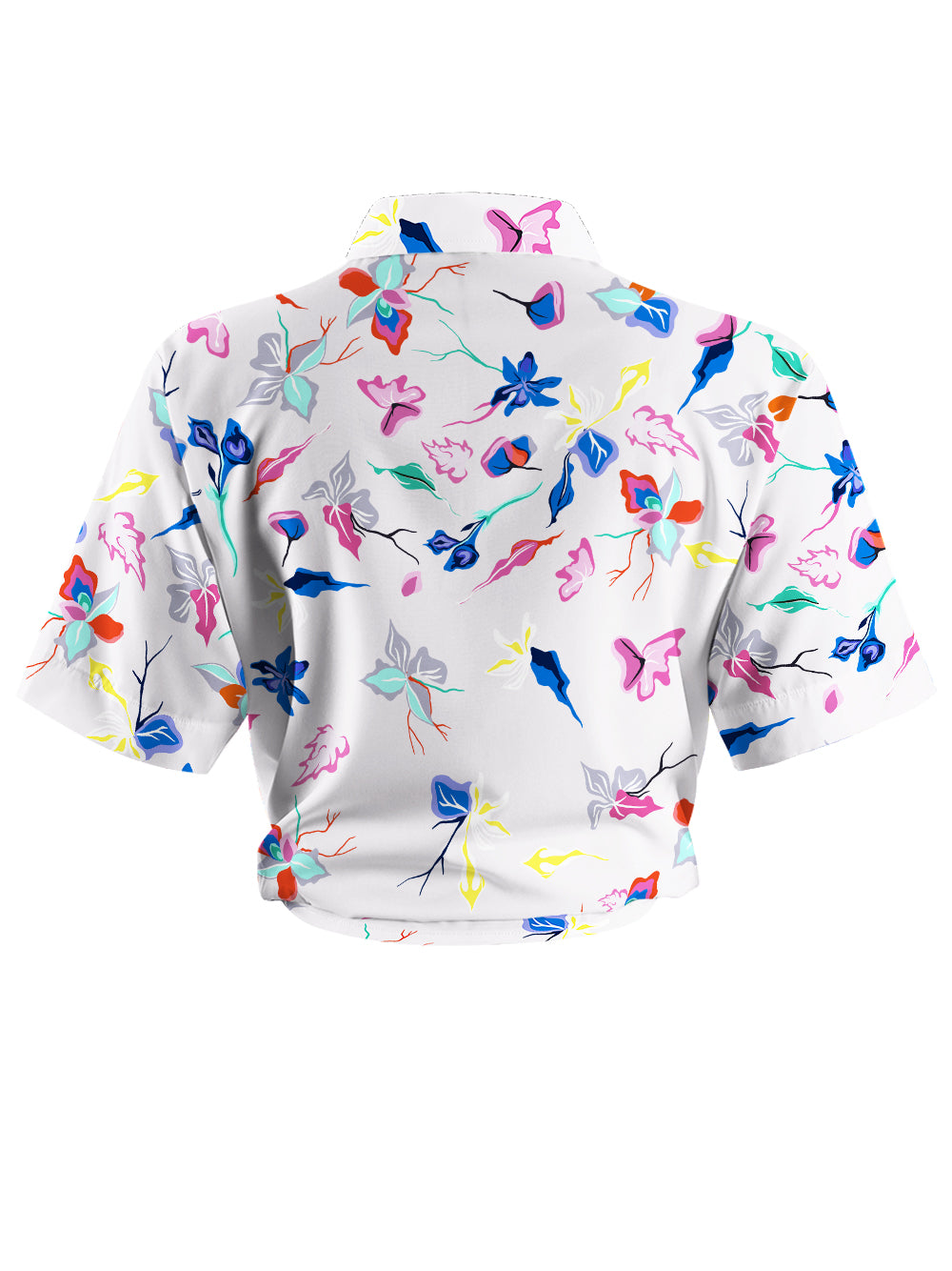Orionride The Fragrance Of Flowers Zipper Pockets Ultra Lightweight Short Sleeves Women's Gravel Shirt