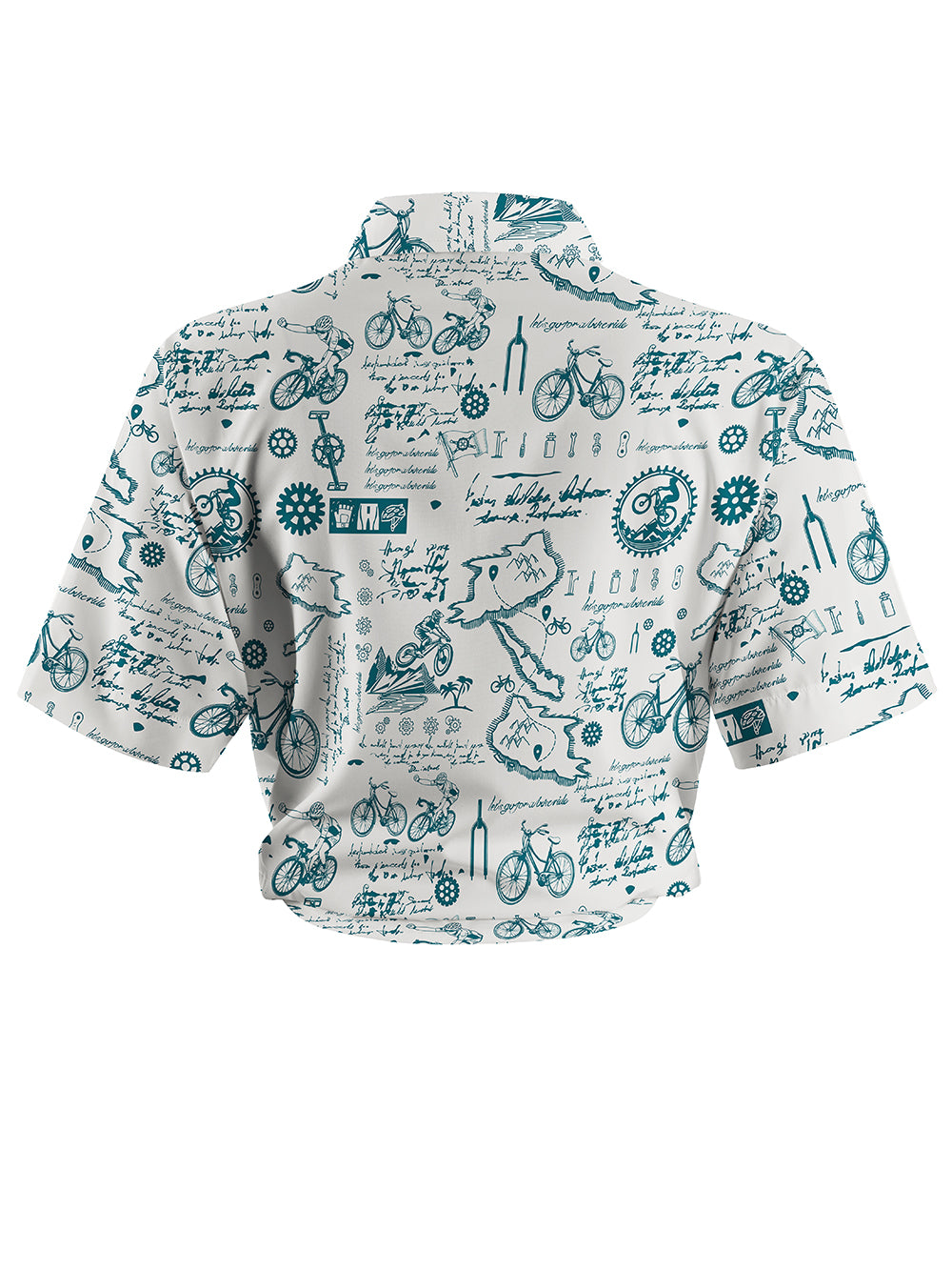 Orionride Cycling Diary Zipper Pockets Ultra Lightweight Short Sleeves Women's Gravel Shirt