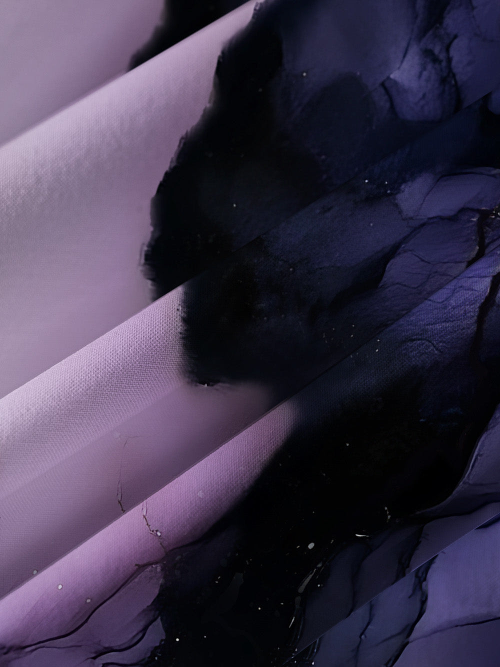 Orionride Purple Ink Zipper Pockets Ultra Lightweight Short Sleeves Women's Gravel Shirt