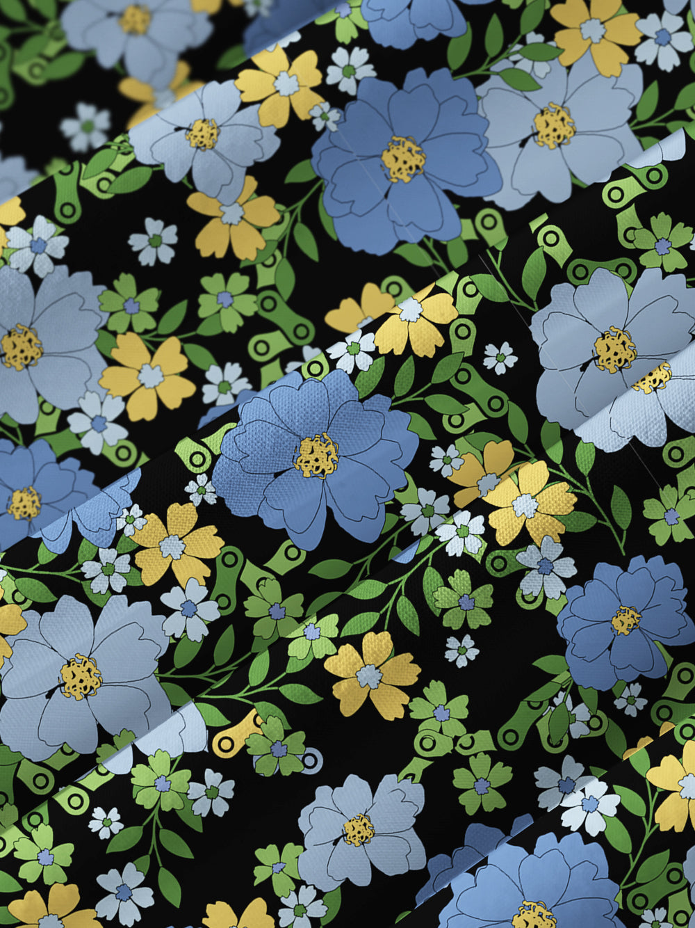 Orionride Tropical Floral Zipper Pockets Ultra Lightweight Short Sleeves Women's Gravel Shirt