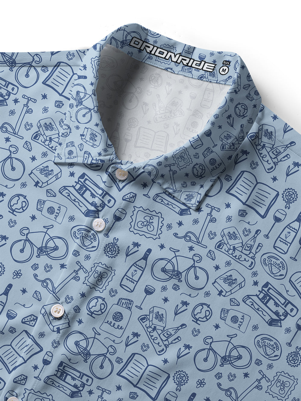 Orionride Cycling Club Zipper Pockets Ultra Lightweight Short Sleeves Women's Gravel Shirt