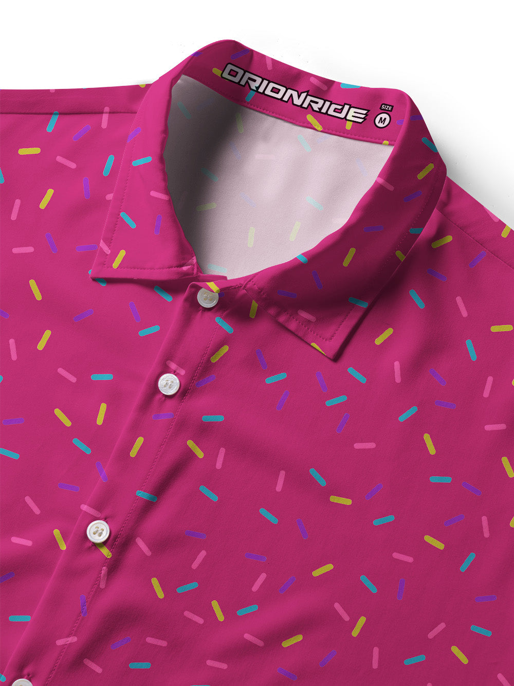 Orionride Donuts In Pocket Zipper Pockets Ultra Lightweight Short Sleeves Women's Gravel Shirt