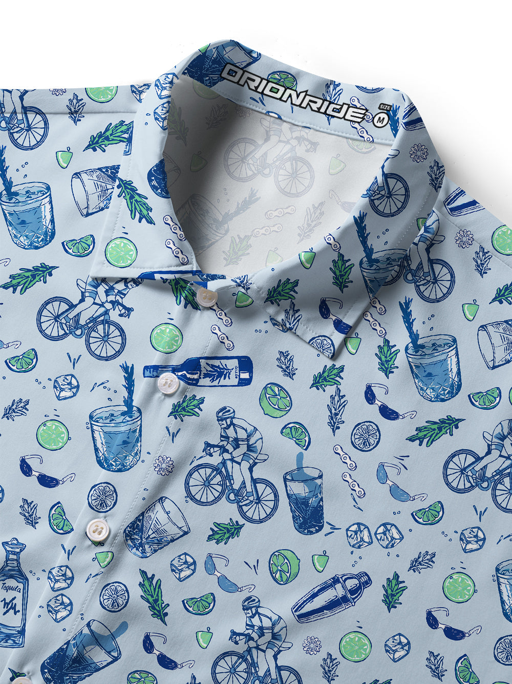 Orionride Cool Journey Zipper Pockets Ultra Lightweight Short Sleeves Women's Gravel Shirt