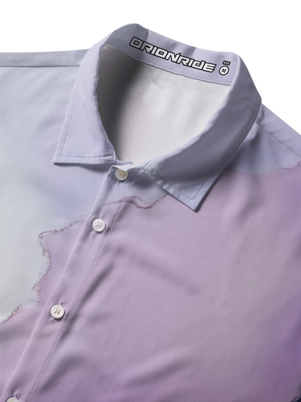 Orionride Purple Ink Zipper Pockets Ultra Lightweight Short Sleeves Women's Gravel Shirt