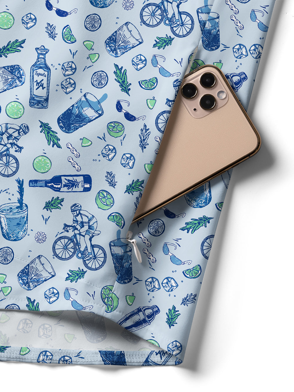 Orionride Cool Journey Zipper Pockets Ultra Lightweight Short Sleeves Women's Gravel Shirt