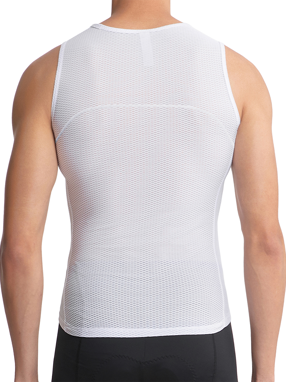 Orionride Anti-Sweat Quick Dry Sleeveless Cycling Base Layer White