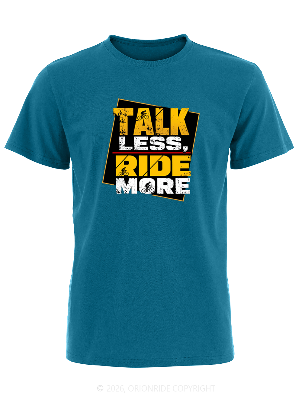 Orionride Word Ride Shadow Short Sleeves Bike T-Shirt