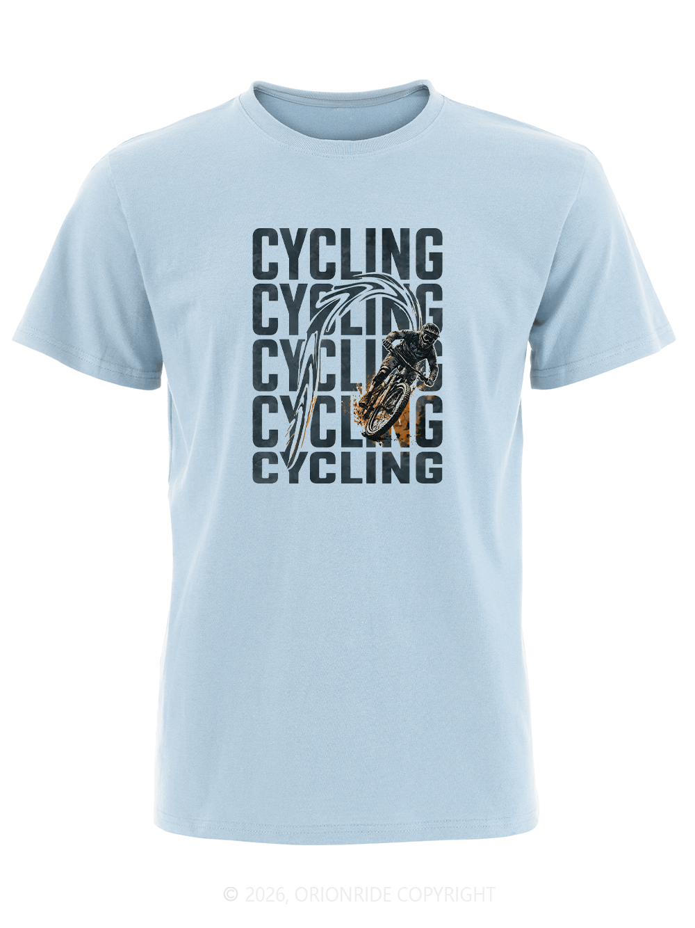 Orionride Mountain Bike Rider Short Sleeves Bike T-Shirt