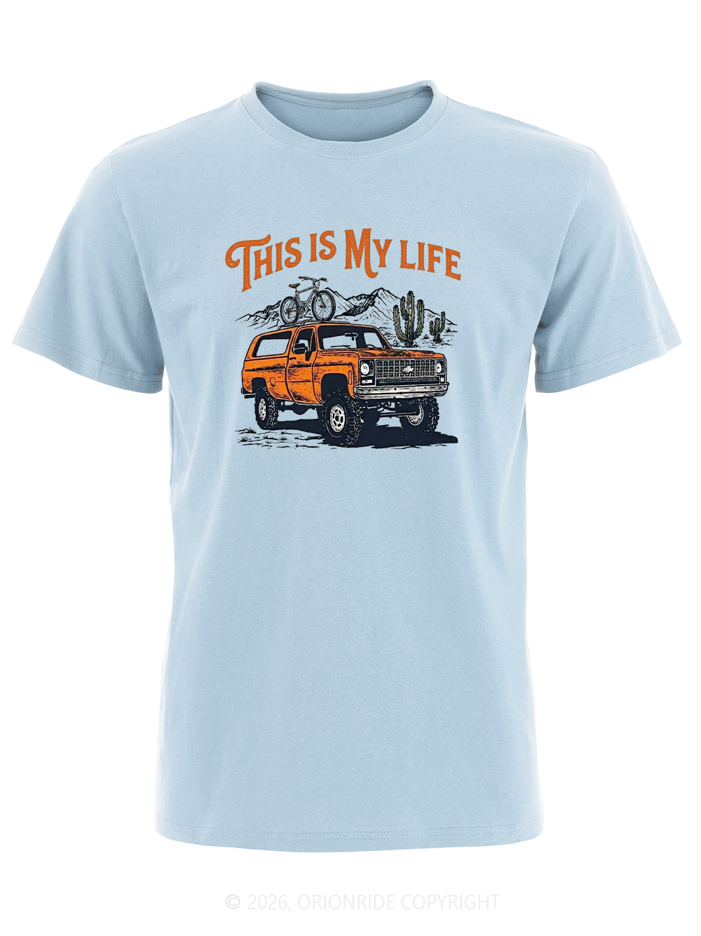 Orionride This Is My Life Short Sleeves Bike T-Shirt