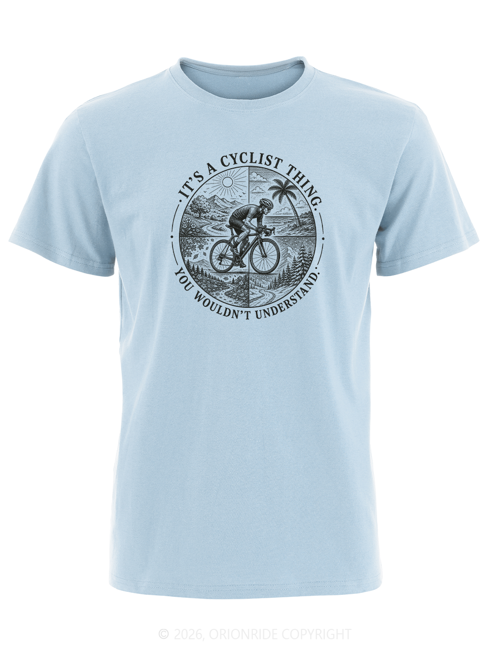 Orionride Conquer Diverse Terrains Short Sleeves Bike T-Shirt