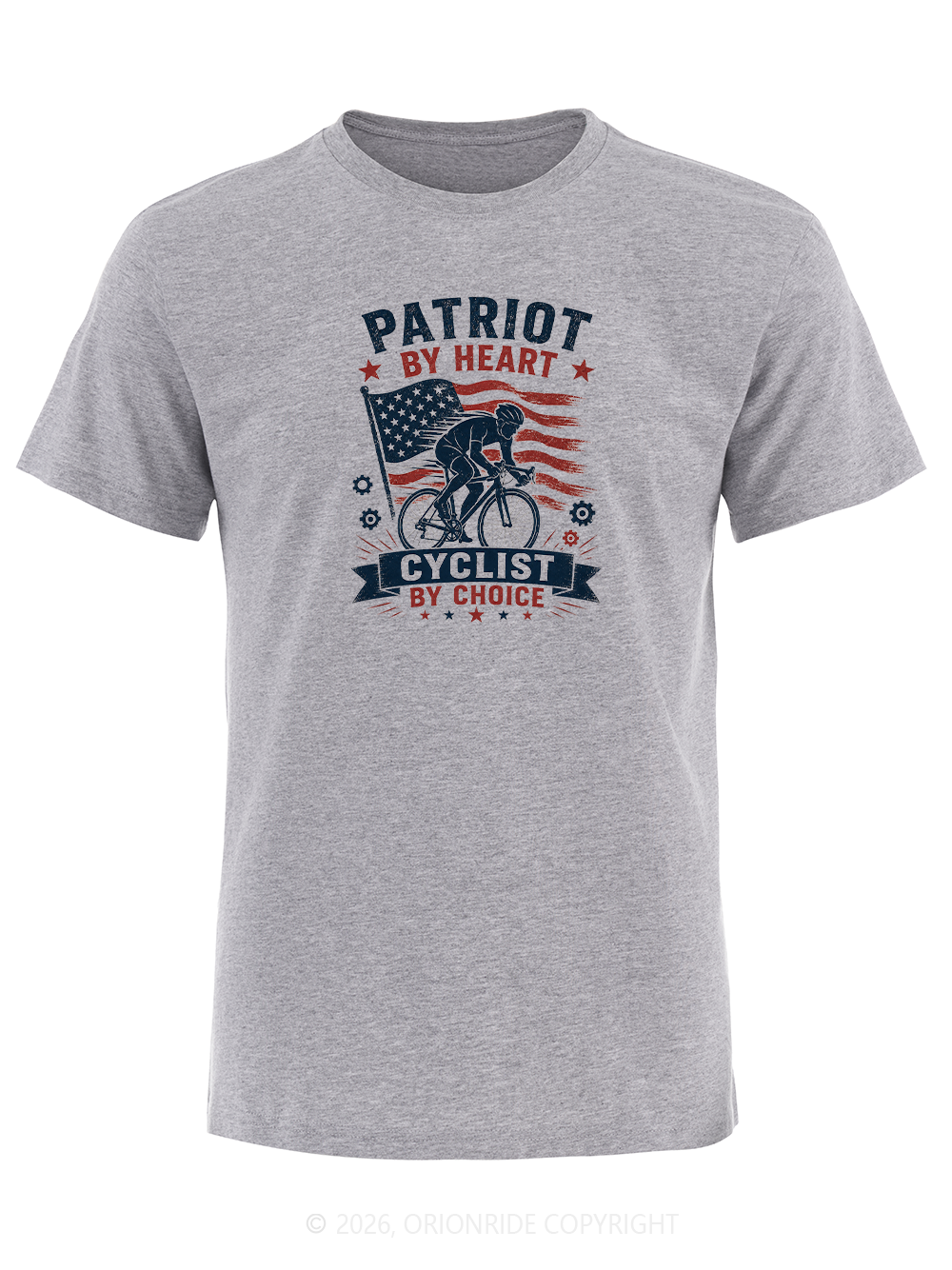 Orionride Patriot By Heart Short Sleeves Bike T-Shirt