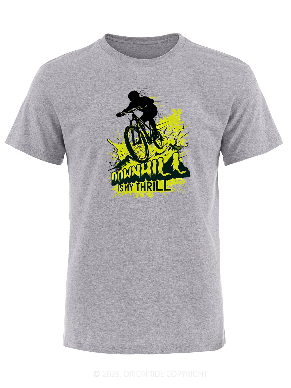Orionride Downhill Is My Thrill Short Sleeves Bike T-Shirt