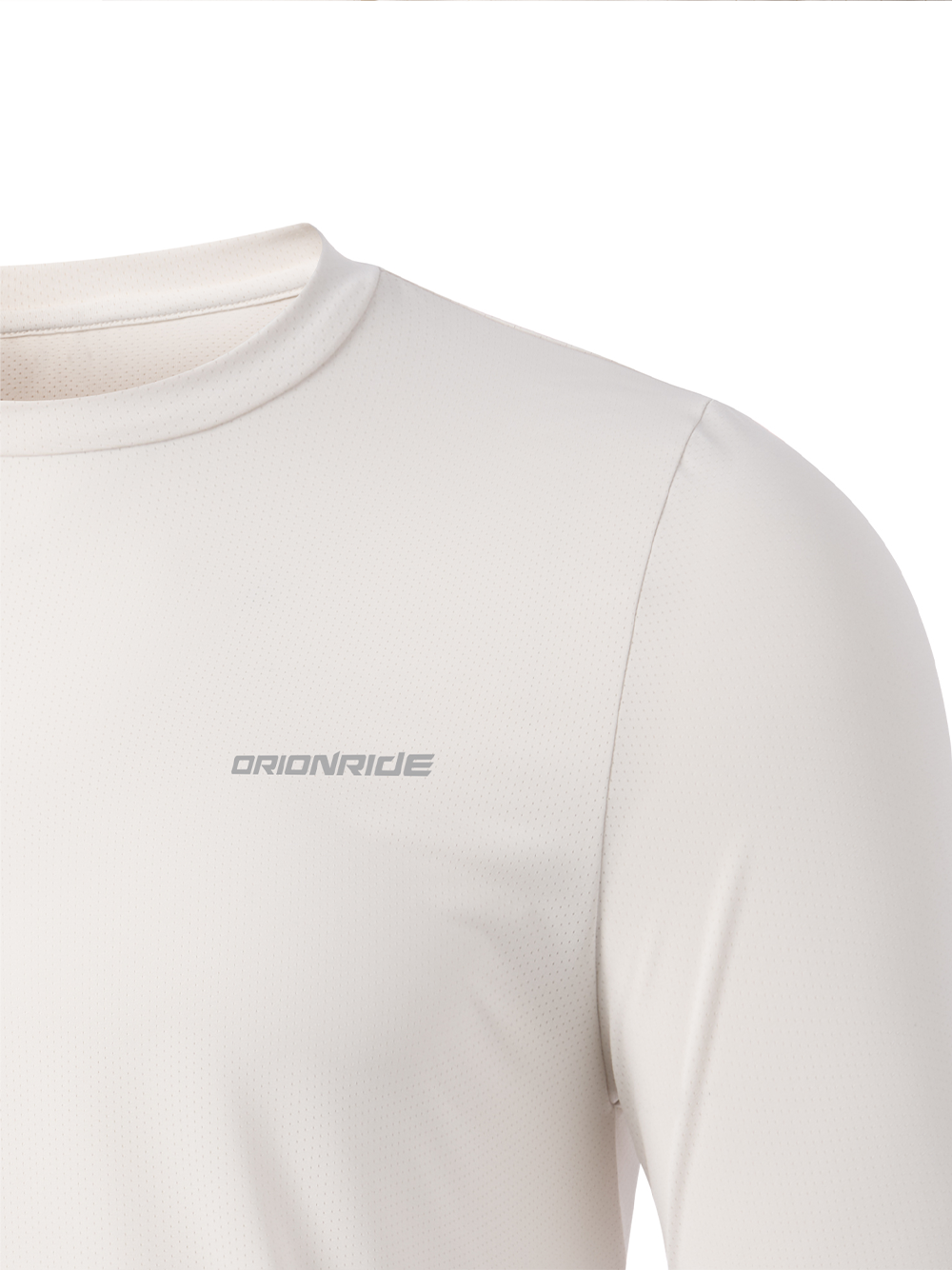 Orionride Men's Breathable Short Sleeve Technical Tee Beige