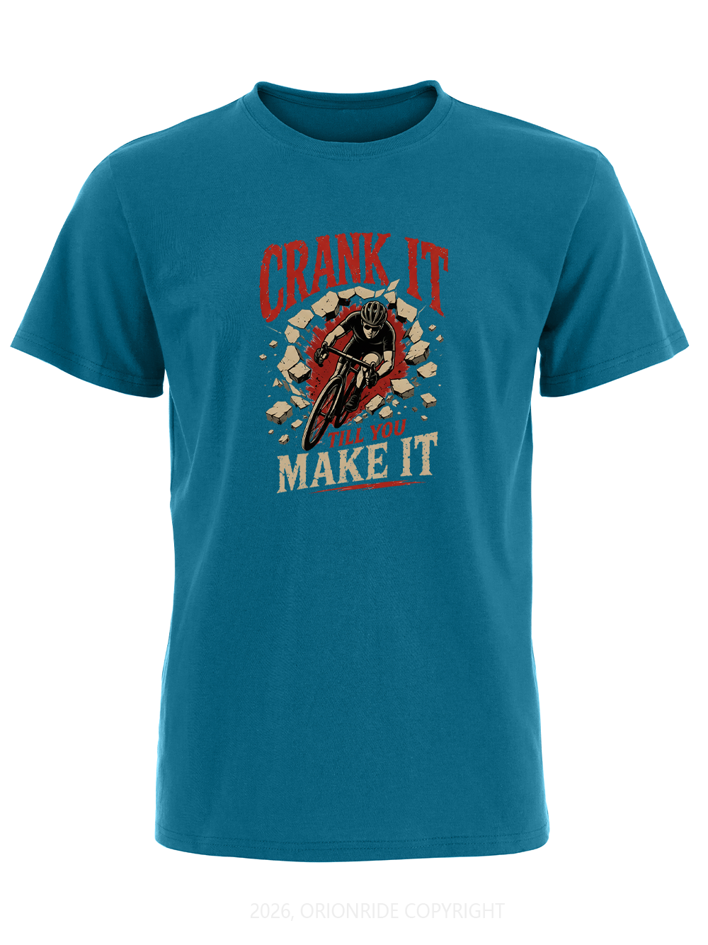 Orionride Crank It Short Sleeves Bike T-Shirt