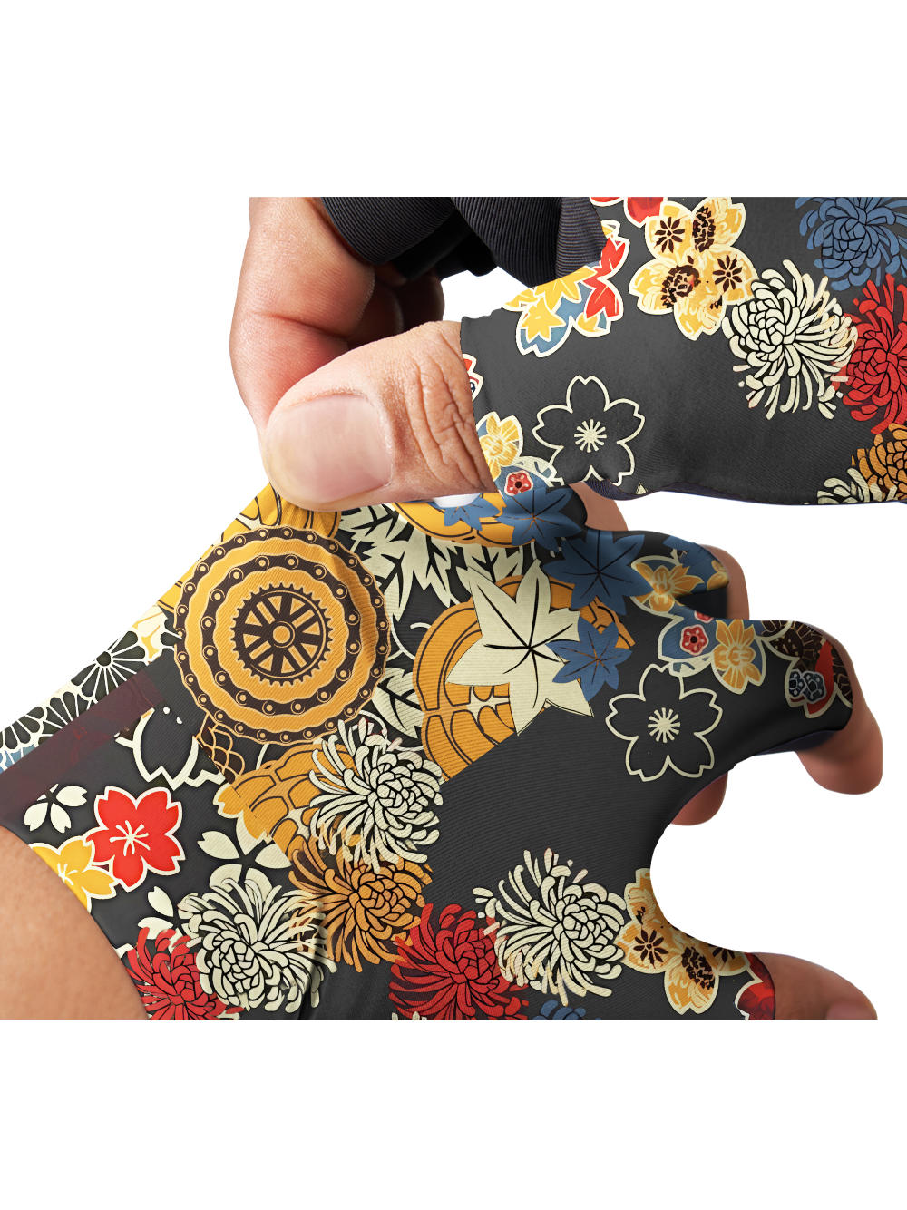 Orionride Unique Gear Flower Cycling Gloves