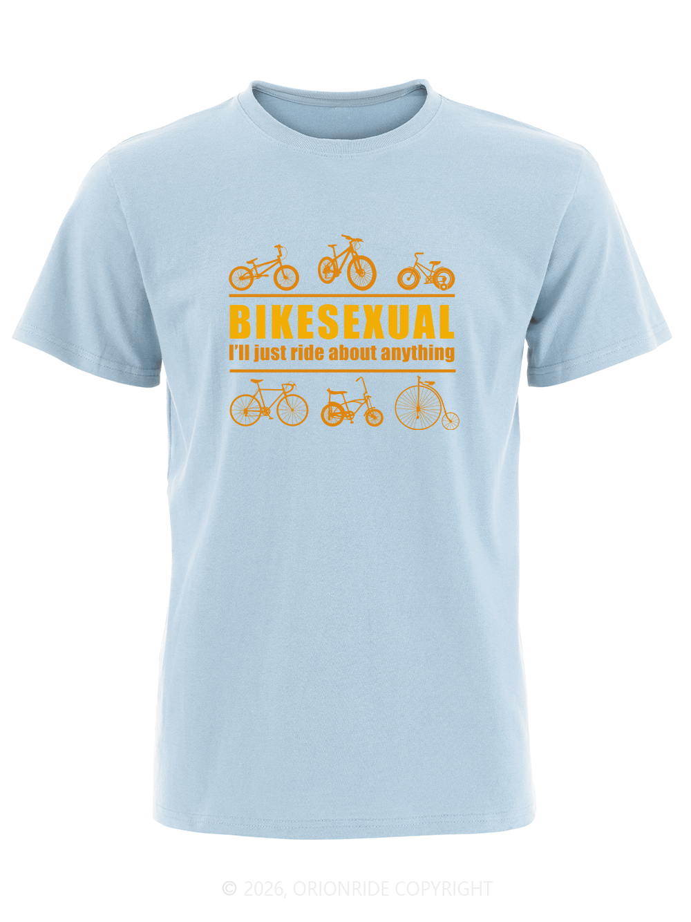 Orionride Cycling Enthusiasts Short Sleeves Bike T-Shirt