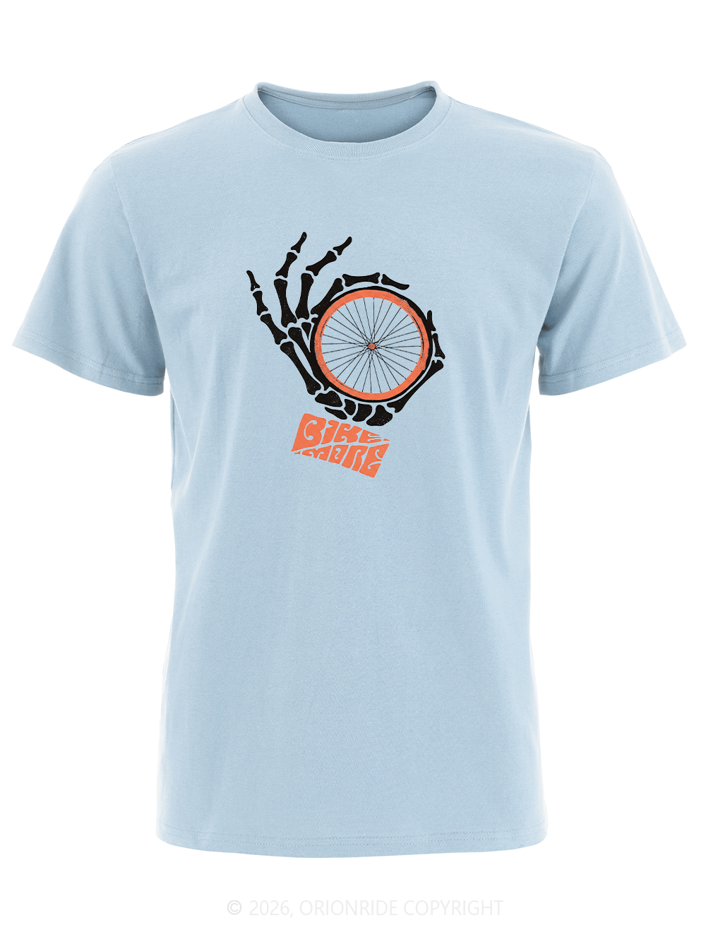 Orionride Skeleton Hand Short Sleeves Bike T-Shirt