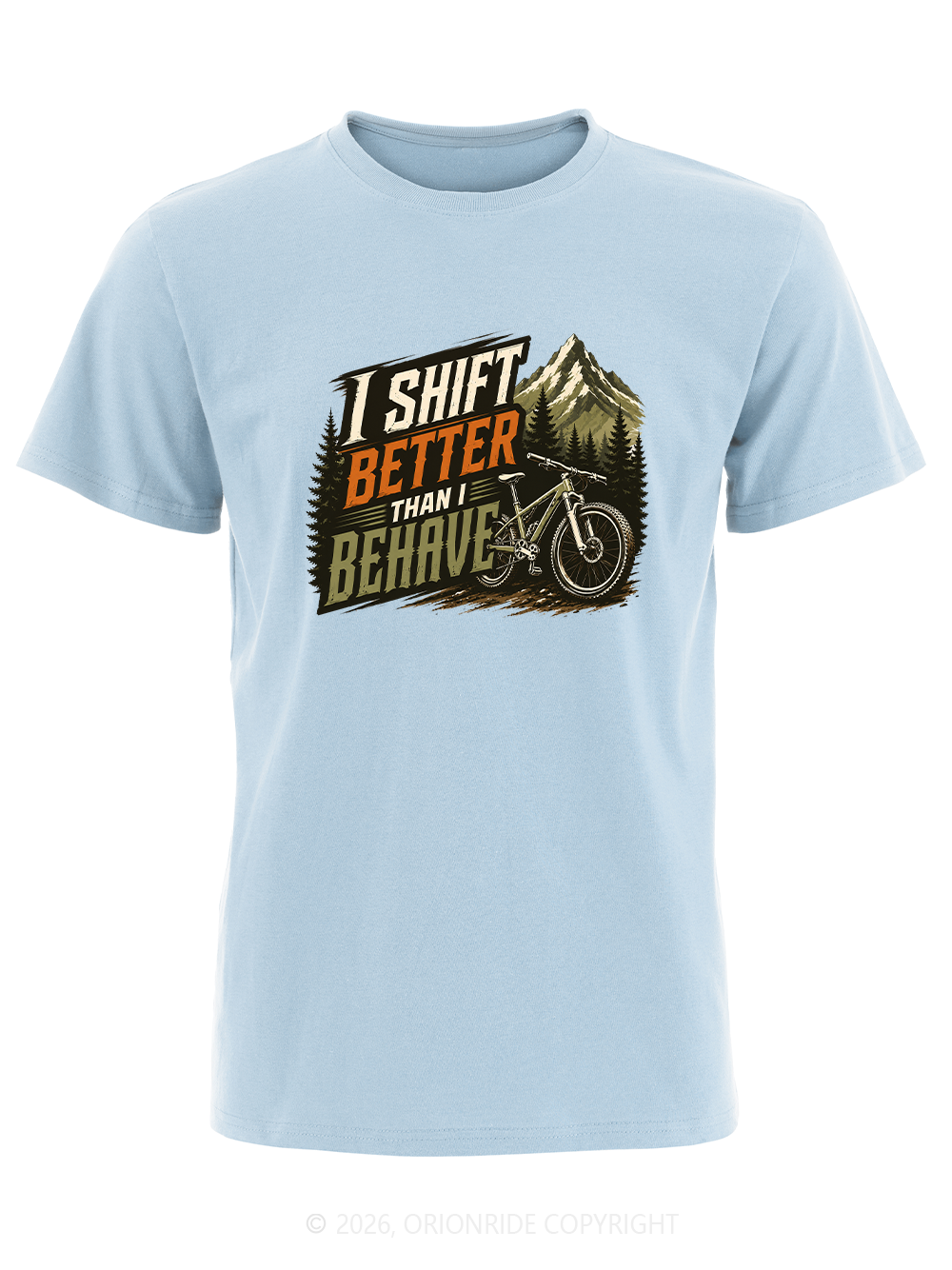 Orionride Cycling Skills Short Sleeves Bike T-Shirt