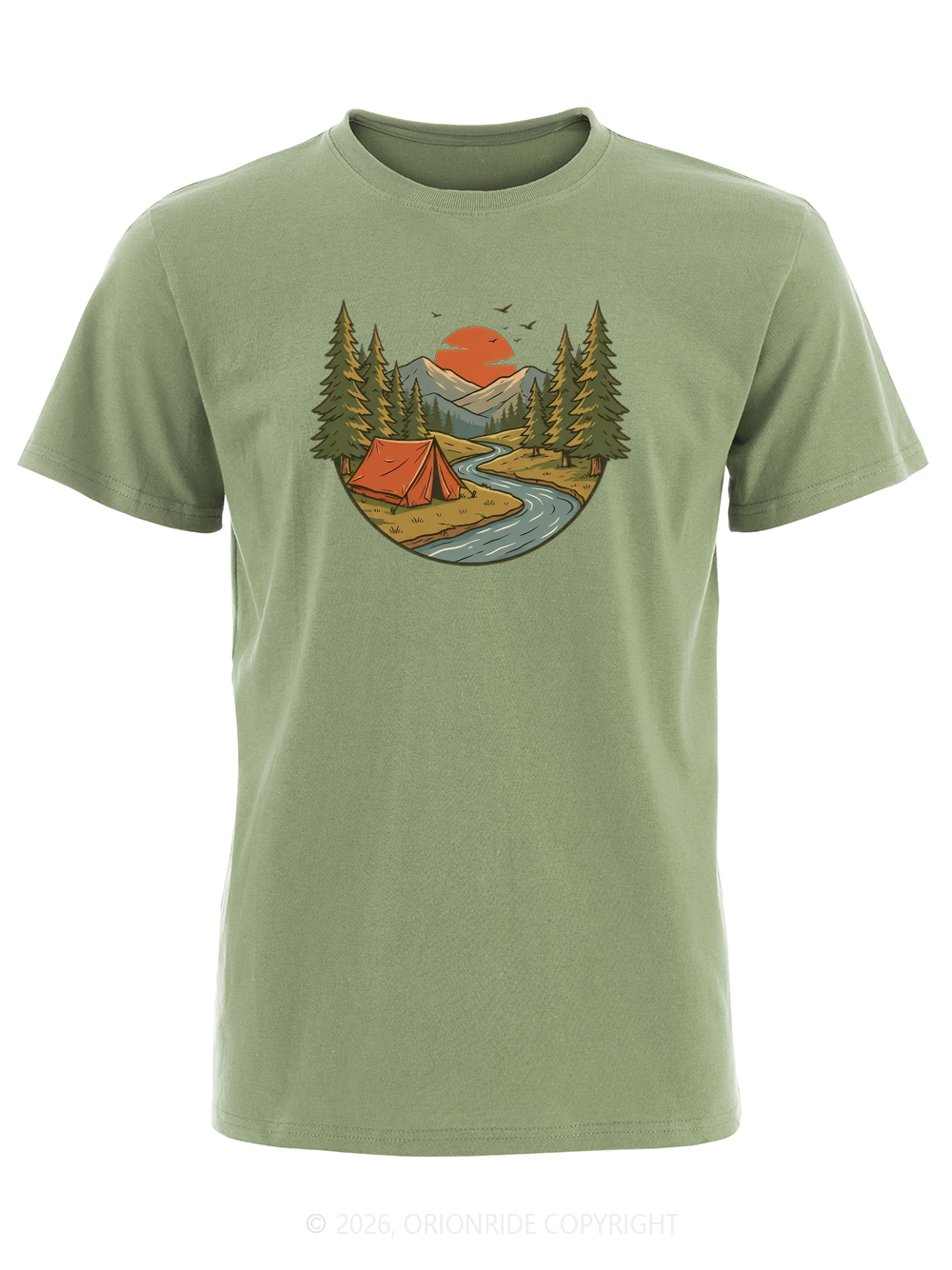 Orionride Slow Living Short Sleeves Bike T-Shirt