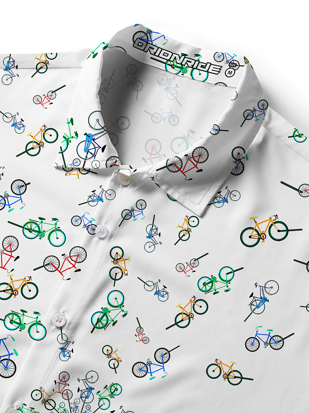 Orionride Dandelion Bike Zipper Pockets Ultra Lightweight Short Sleeves Women's Gravel Shirt