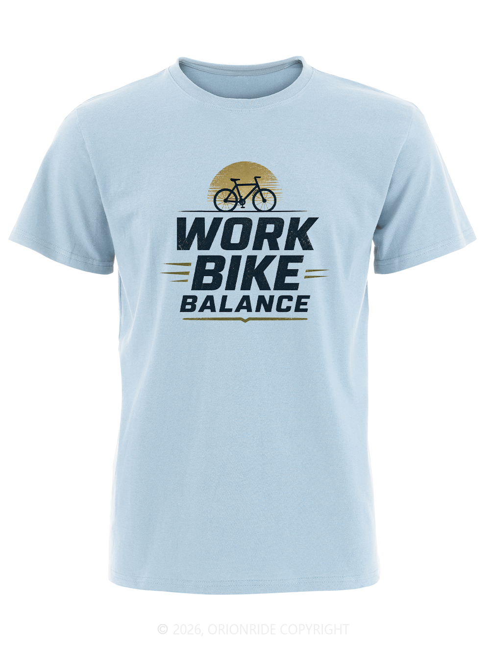Orionride Work Bike Balance Short Sleeves Bike T-Shirt