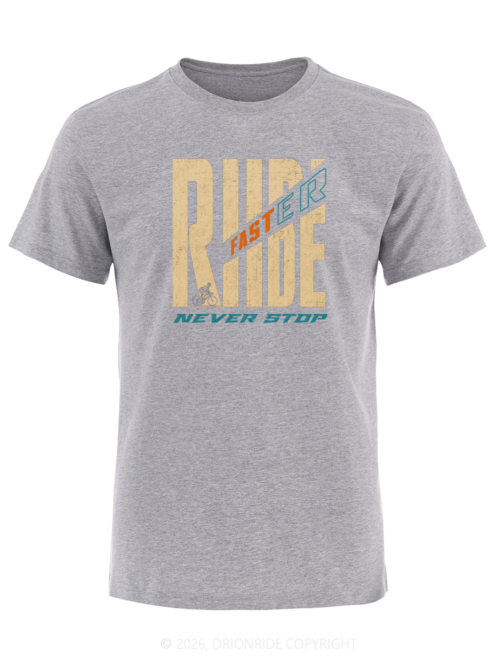 Orionride Ride Within Word Short Sleeves Bike T-Shirt