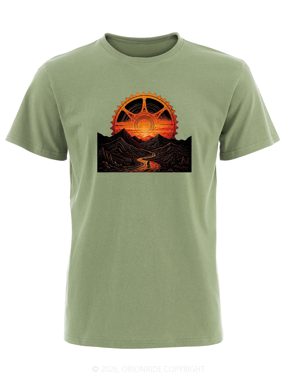 Orionride Gear Sunset Short Sleeves Bike T-Shirt
