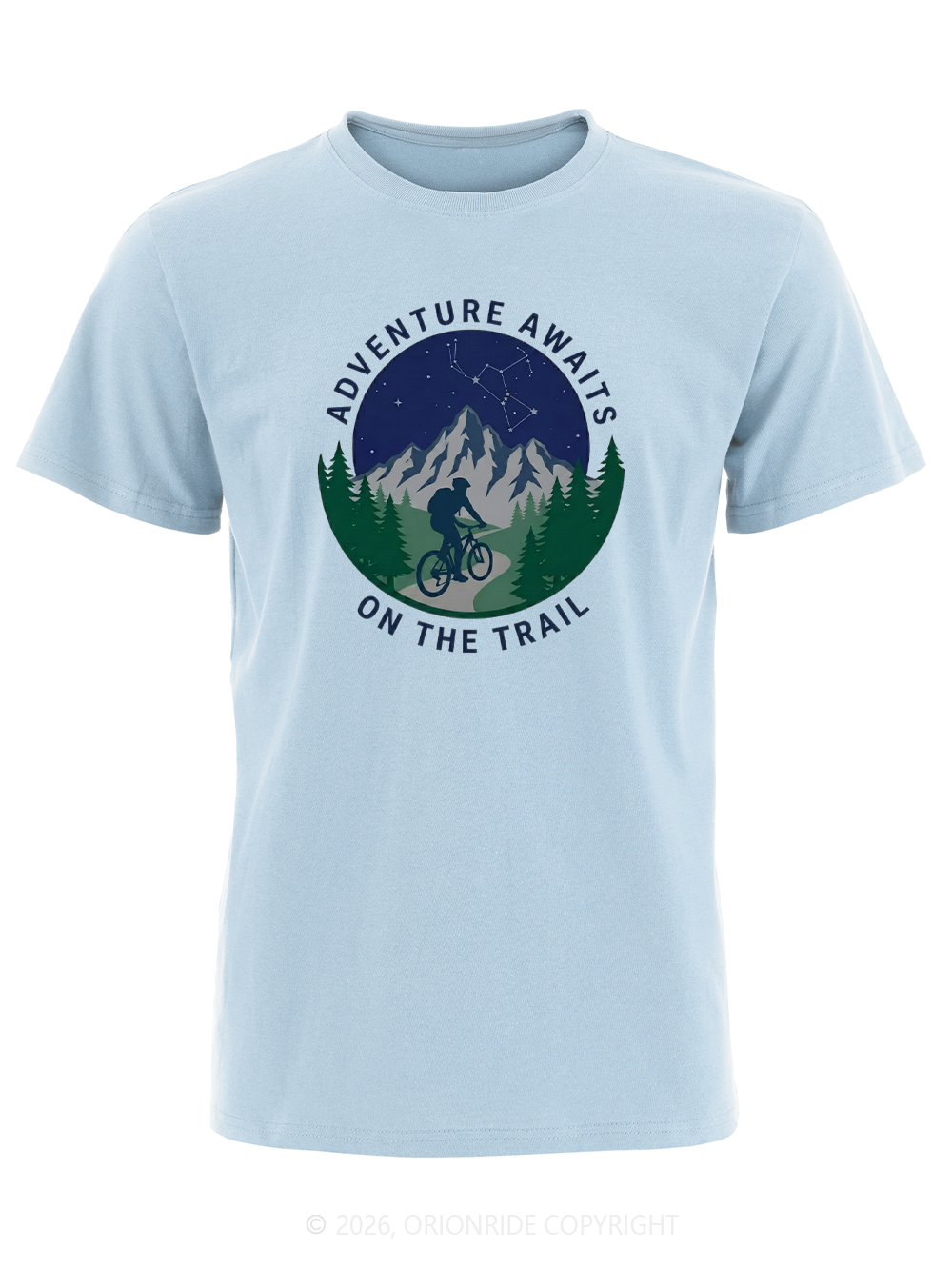 Orionride Cycling Under The Stars Short Sleeves Bike T-Shirt