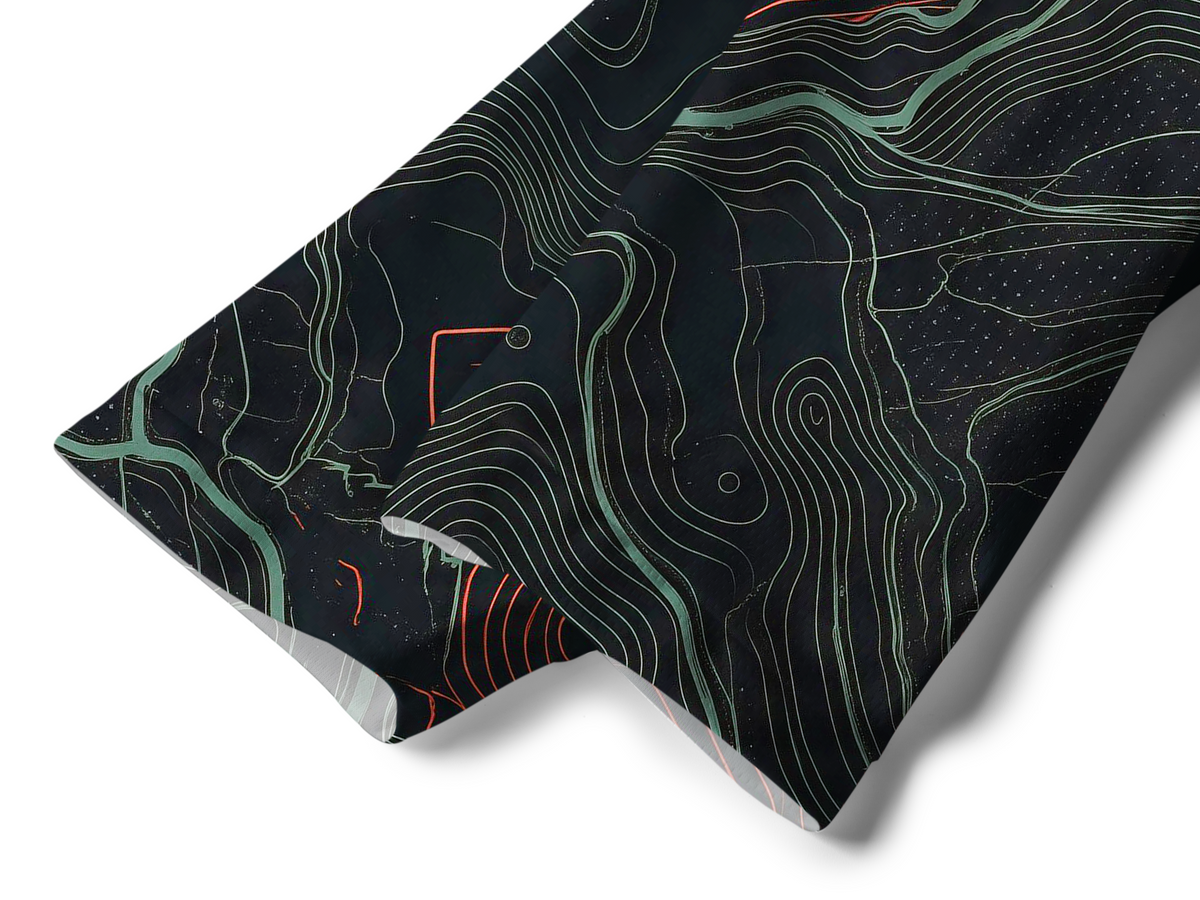 Orionride Thermal Cartography Long Sleeve Downhill Jersey