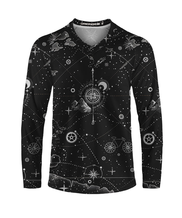 Orionride Constellation Bike Long Sleeve Downhill Jersey