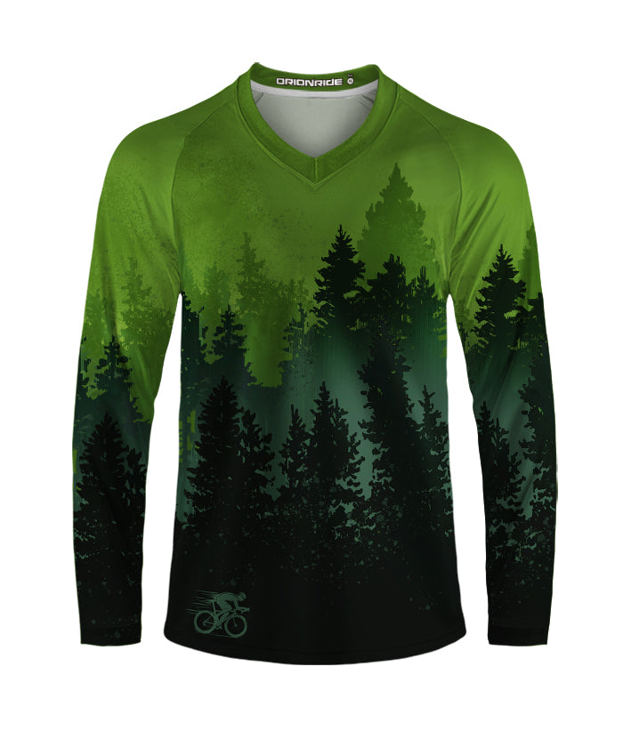 Orionride Explore The Forest Long Sleeve Downhill Jersey