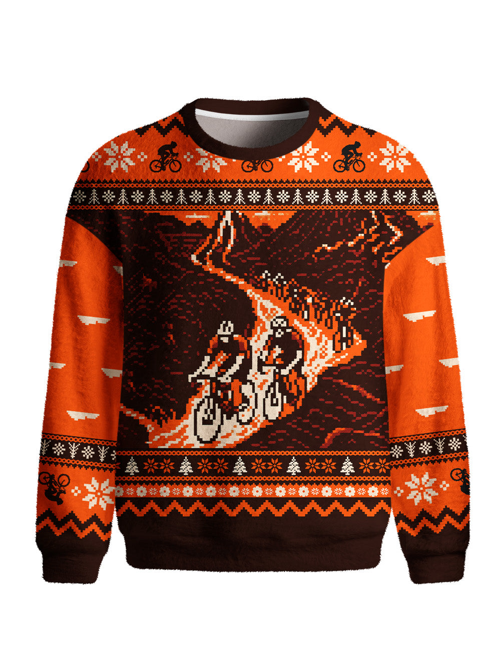 Orionride Volcanic Eruption Men's Sweaters