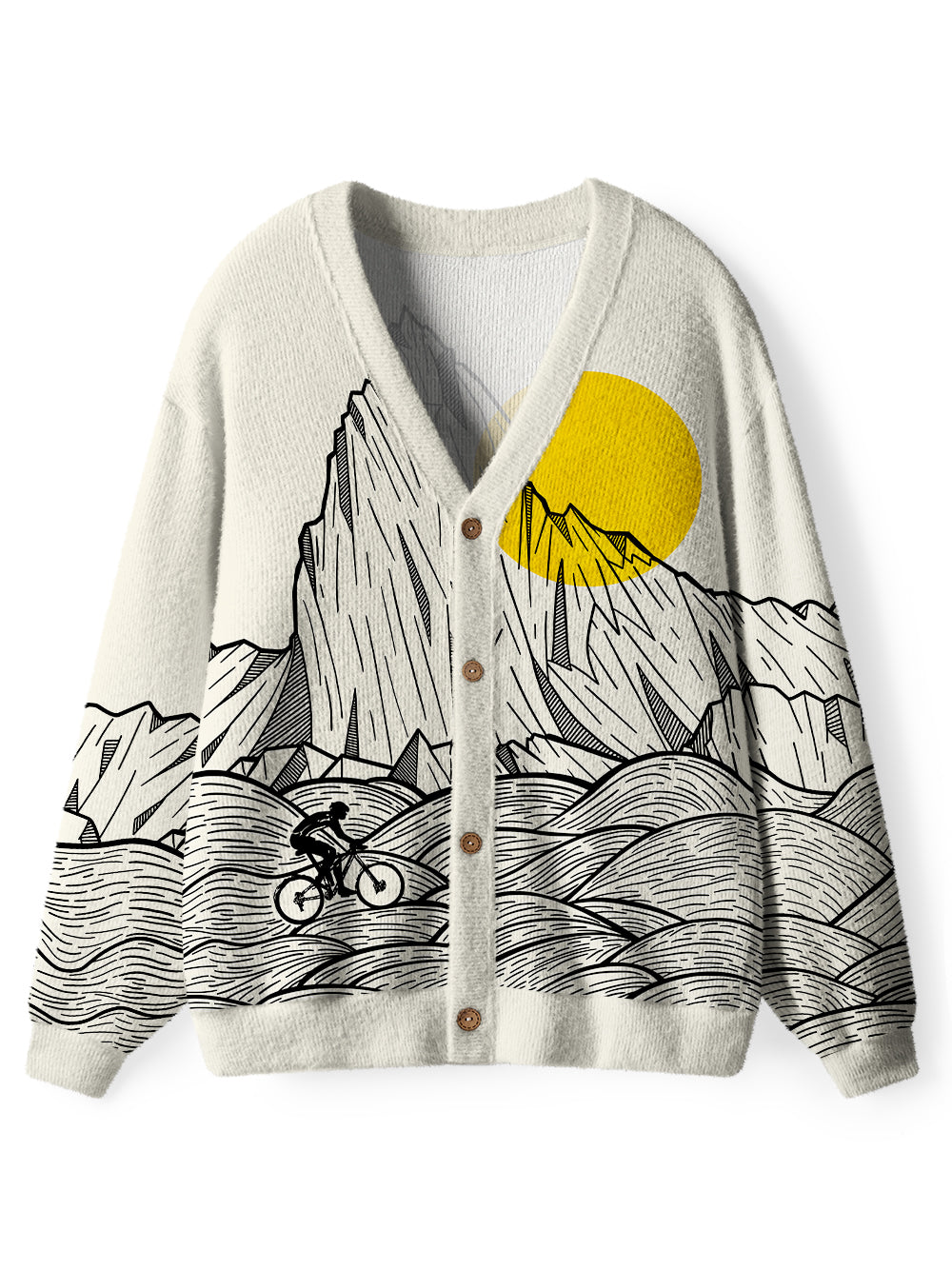 Orionride Outdoor Adventures Men's Cardigan Knit Sweaters