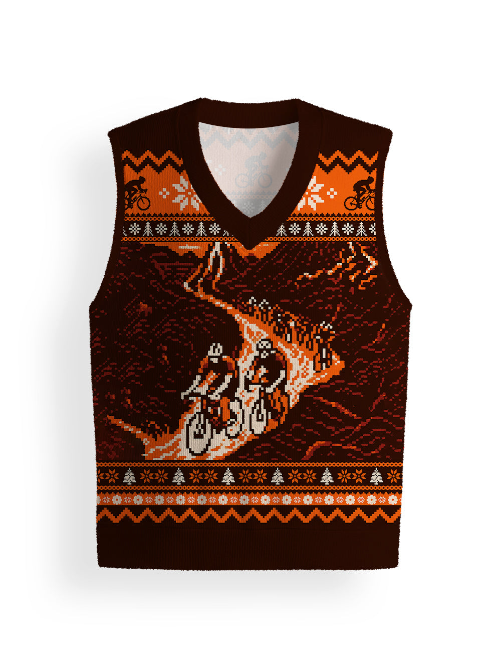 Orionride Volcanic Eruption Sweater Vest