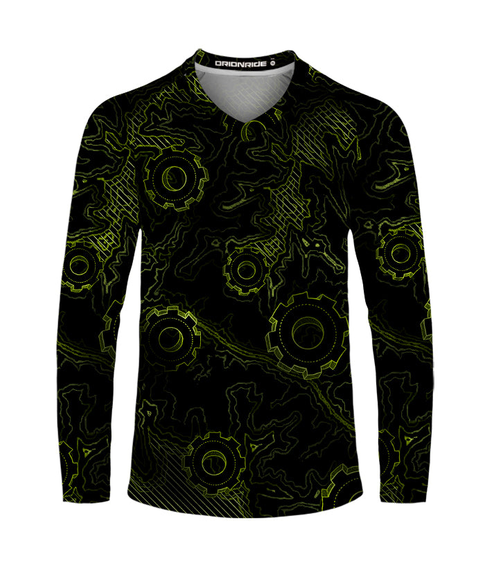 Orionride Real Gears Long Sleeve Downhill Jersey