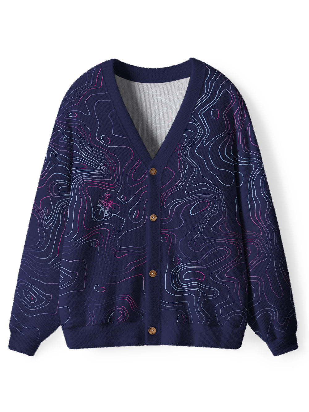 Orionride Contour Ride Men's Cardigan Knit Sweaters