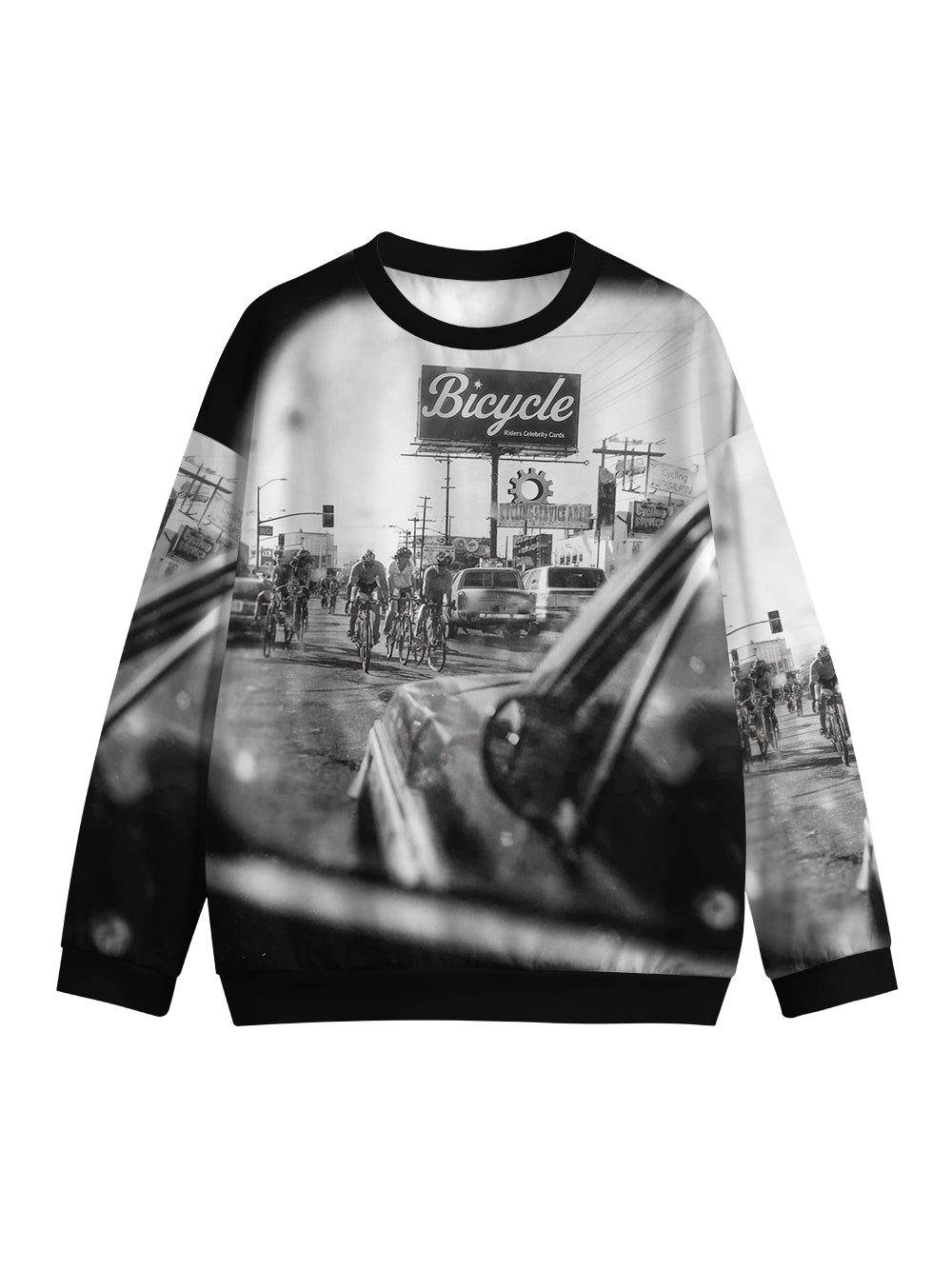Orionride Time Travel Crew Neck Pullover Sweatshirt