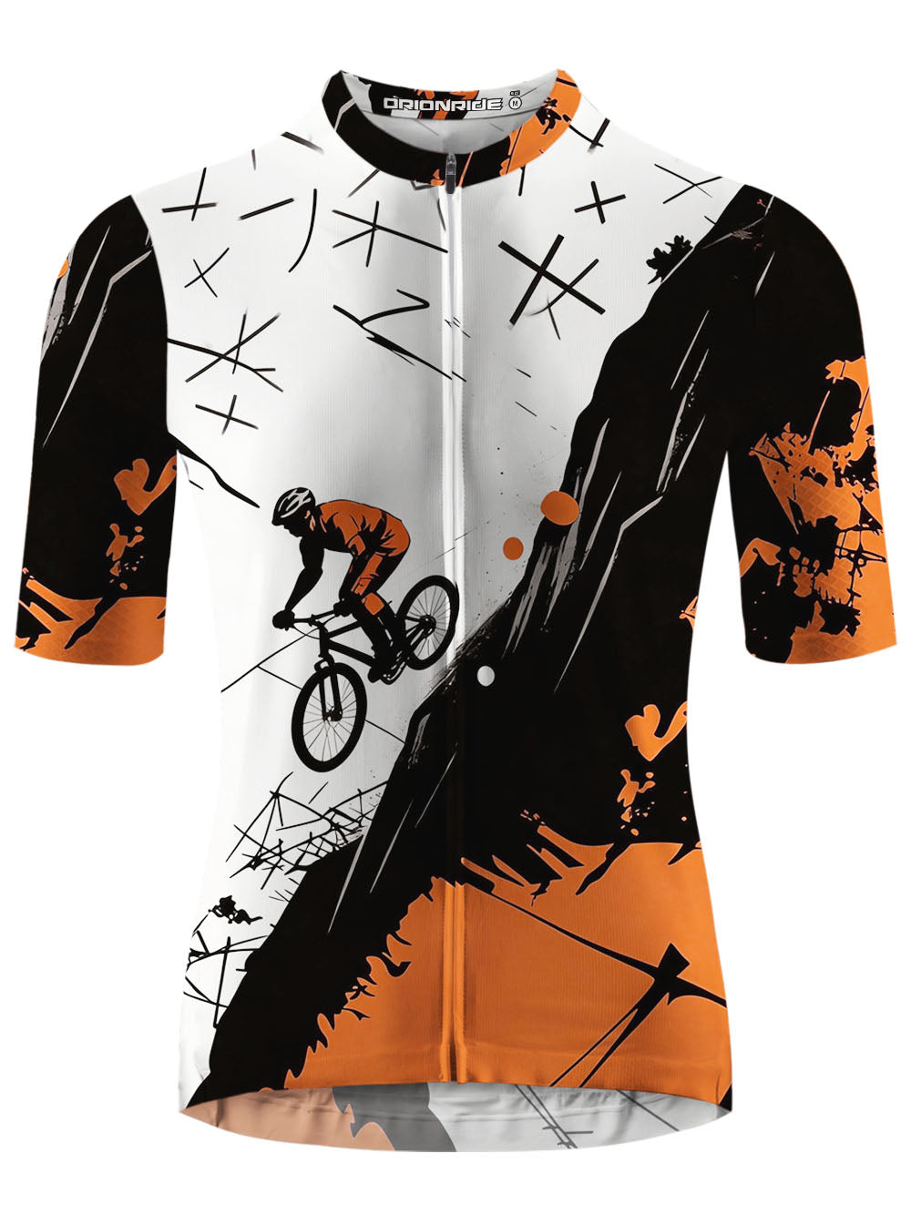 Orionride Rushing Down The Hillside Short Sleeves Cycling Jersey