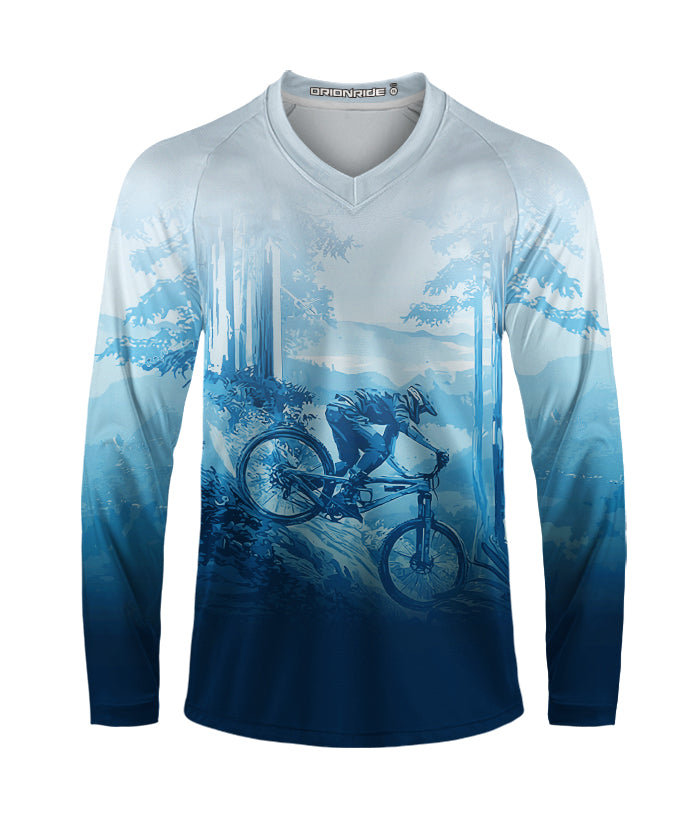 Orionride Forest Off Road Long Sleeve Downhill Jersey