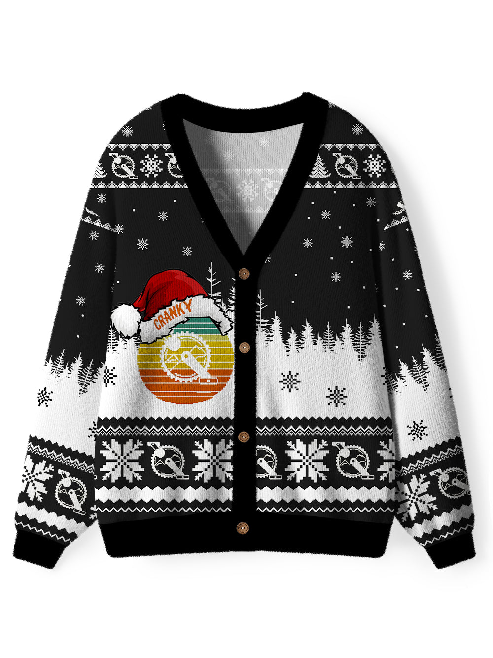 Orionride Cranky Men's Cardigan Knit Sweaters