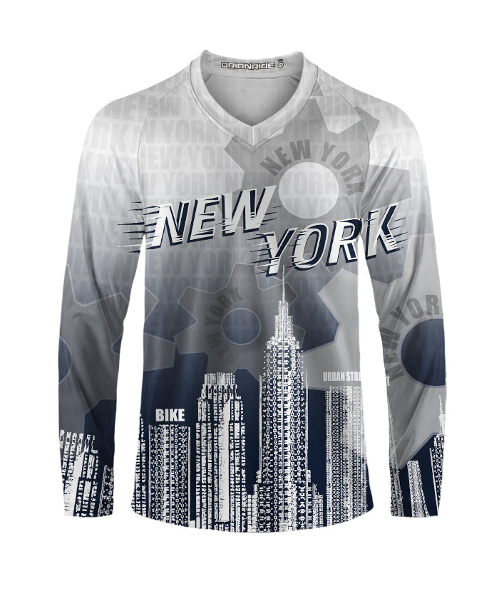 Orionride New York City Long Sleeve Downhill Jersey