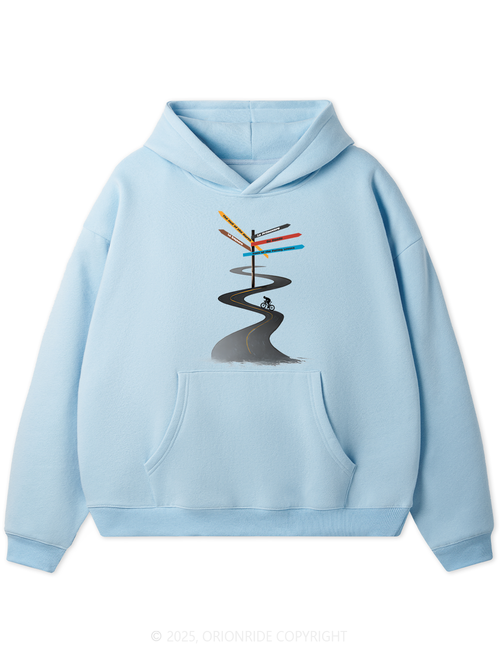 Orionride Direction Sign Women's Fleece Hoodie