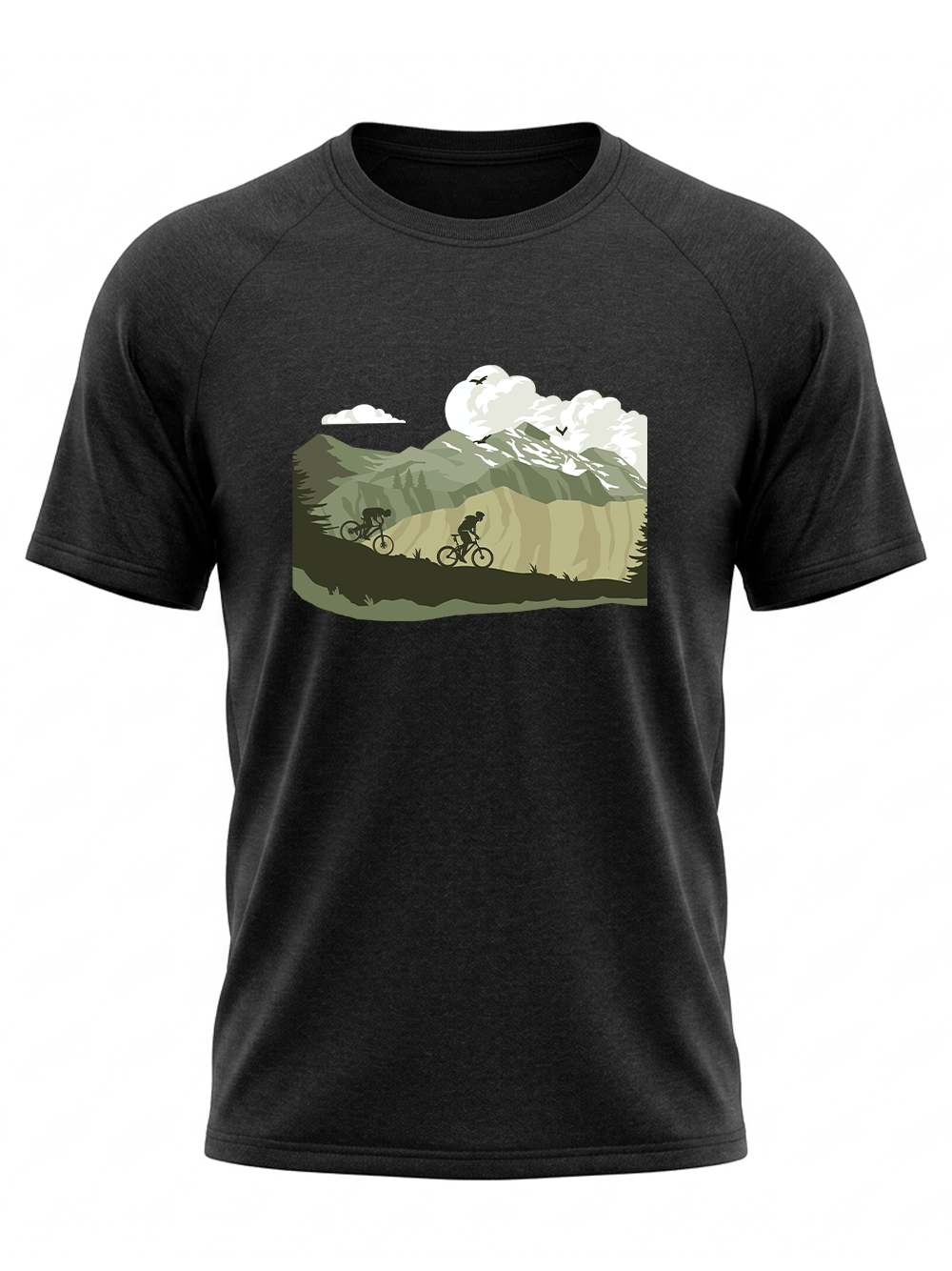 Orionride Mountain Racing Short Sleeves Quick-Dry Training T-Shirt