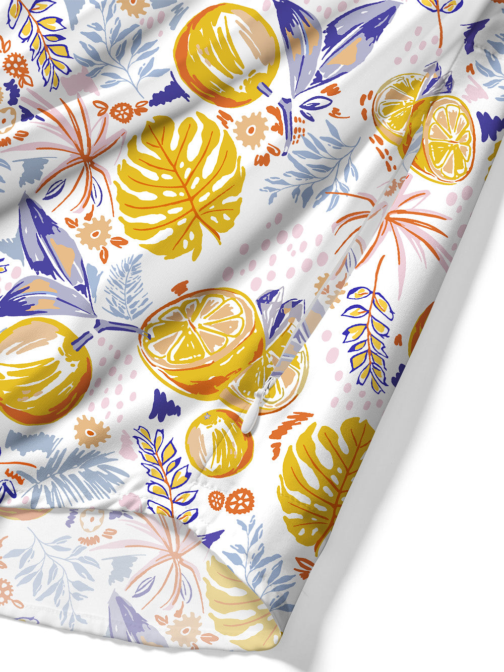 Orionride Juicy Orange Zipper Pockets Ultra Lightweight Short Sleeves Gravel Shirt