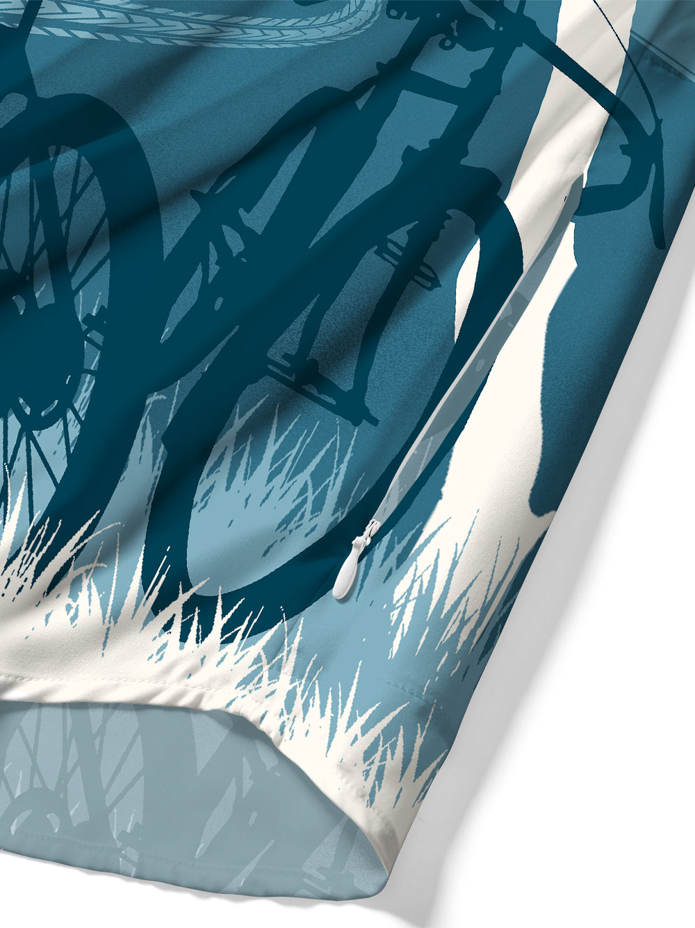 Orionride Sunset Camping Zipper Pockets Ultra Lightweight Short Sleeves Gravel Shirt