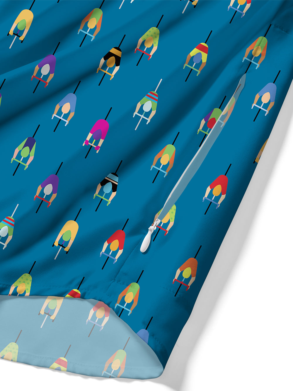 Orionride Short Sleeves Urban Cycling Zipper Pockets Ultra Lightweight Gravel Shirt