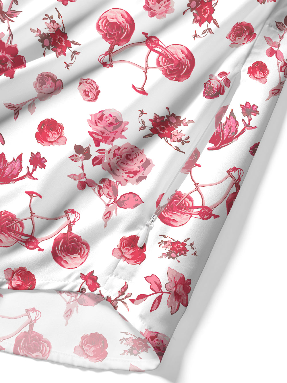 Orionride Romantic Trip Zipper Pockets Ultra Lightweight Short Sleeves Gravel Shirt