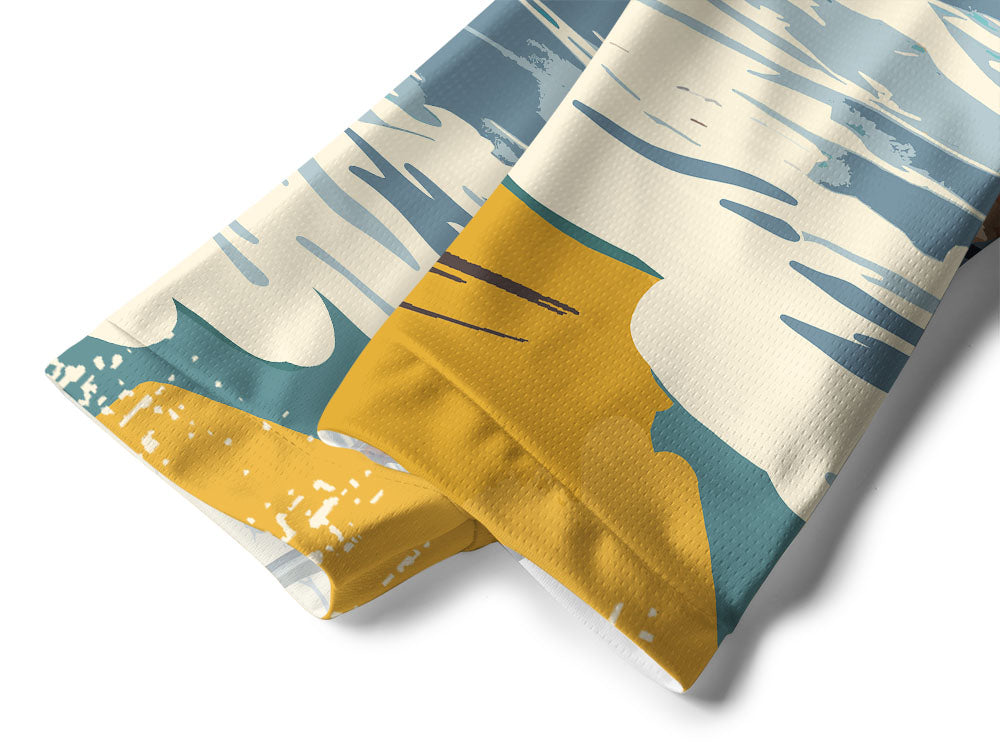 Orionride Tropical Beach Long Sleeve Downhill Jersey